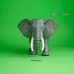 Simulation Toy | Elephant | Link Swing-head&tail | Eyes with light | Electric Walking with Fun Sound Effects| Box Size: 15cmX28cmX10cm