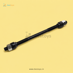 Bicycle Rear Wheel Axle Set – 7 Inch (175mm) with Cone Nuts & Lock Nuts