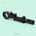 Bicycle Adjustable Mudguard Clamp with Seat Post Mount – Flexible Rear Fender Bracket