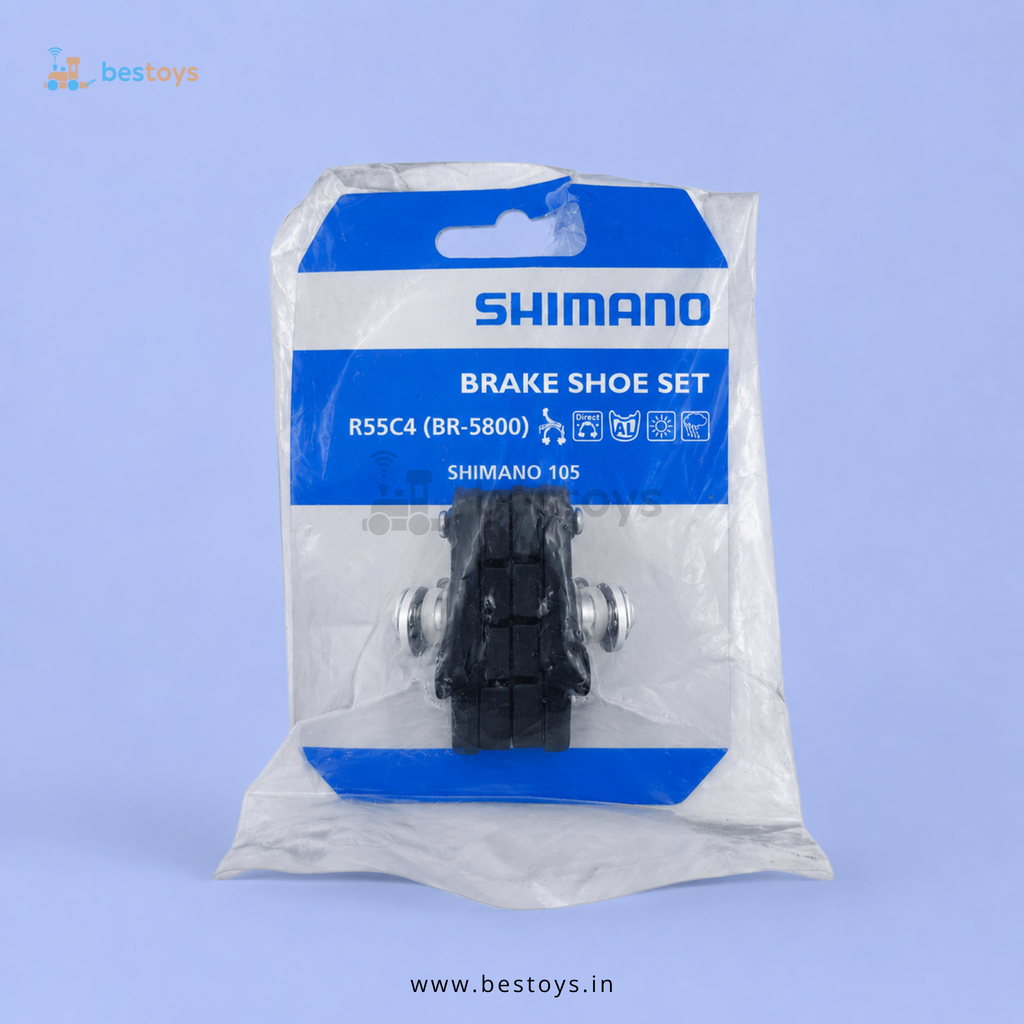 Shimano R55C4 Brake Shoe Set for Road Caliper Brakes (Pair)