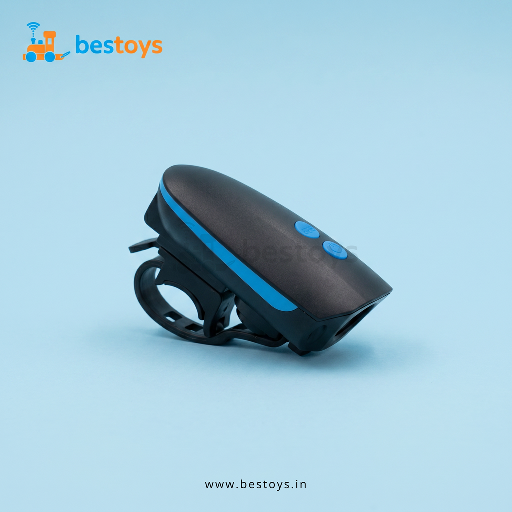 Bicycle LED Front Light with Electronic Horn