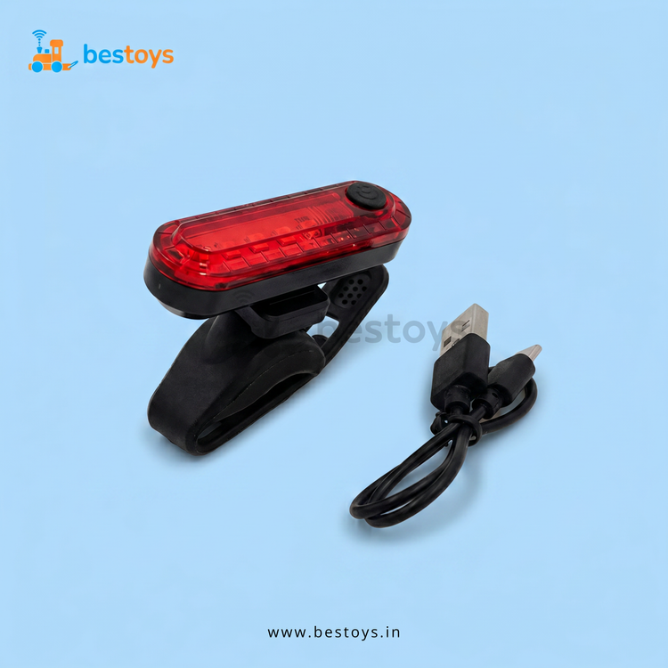Bicycle USB Rechargeable LED Rear Tail Light