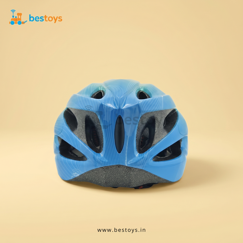 Bicycle Safety Helmet with Adjustable Strap & Sun Visor