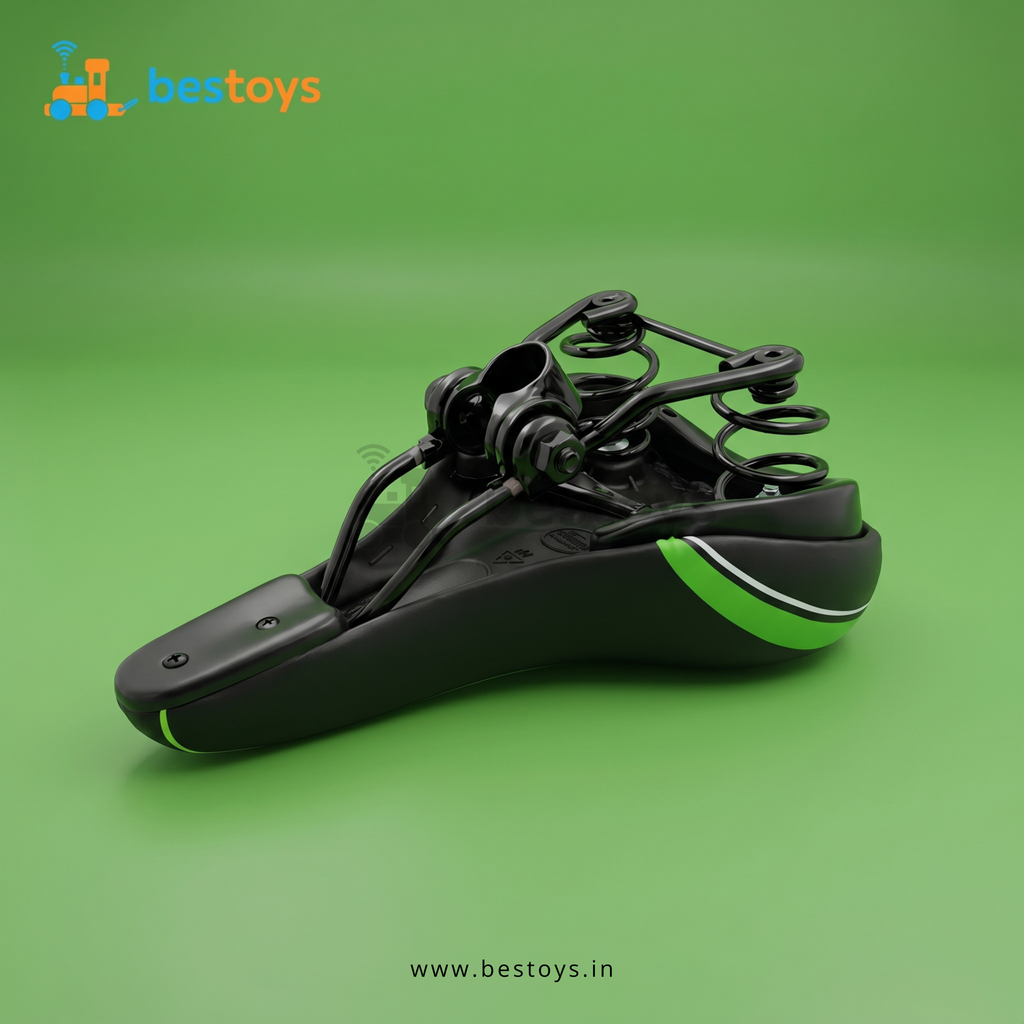 MTB Comfort Bicycle Saddle with Dual Spring Suspension