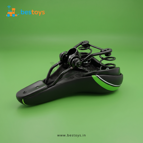 MTB Comfort Bicycle Saddle with Dual Spring Suspension