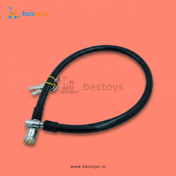 Bicycle Cable Lock with Keys – Anti-Theft Security Lock