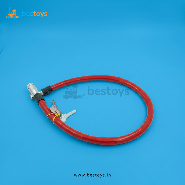 Bicycle Cable Lock with Keys – Anti-Theft Security Lock