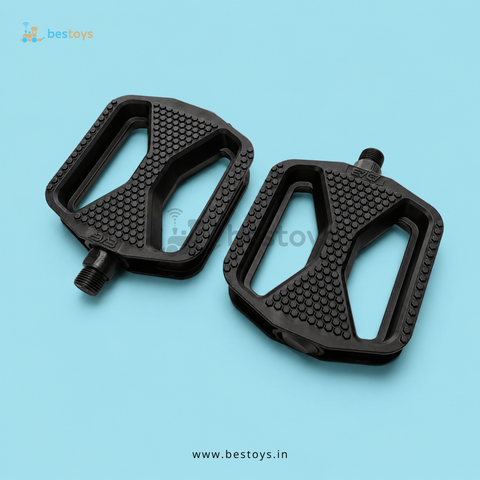 Universal Large Platform Bicycle Pedal Set for MTB, Hybrid, Road & City Bikes