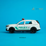 BMW Police Car | Model Die Cast-Metal [1:32] | Side Door | Light & Sound | Pull Back