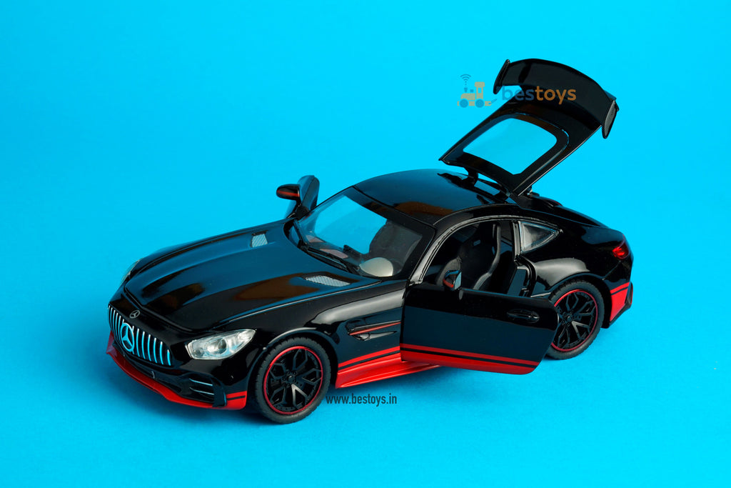 Mercedes Benz AMG GT | Model Die Cast-Metal [1:24] | Side Door | Pull Back Series