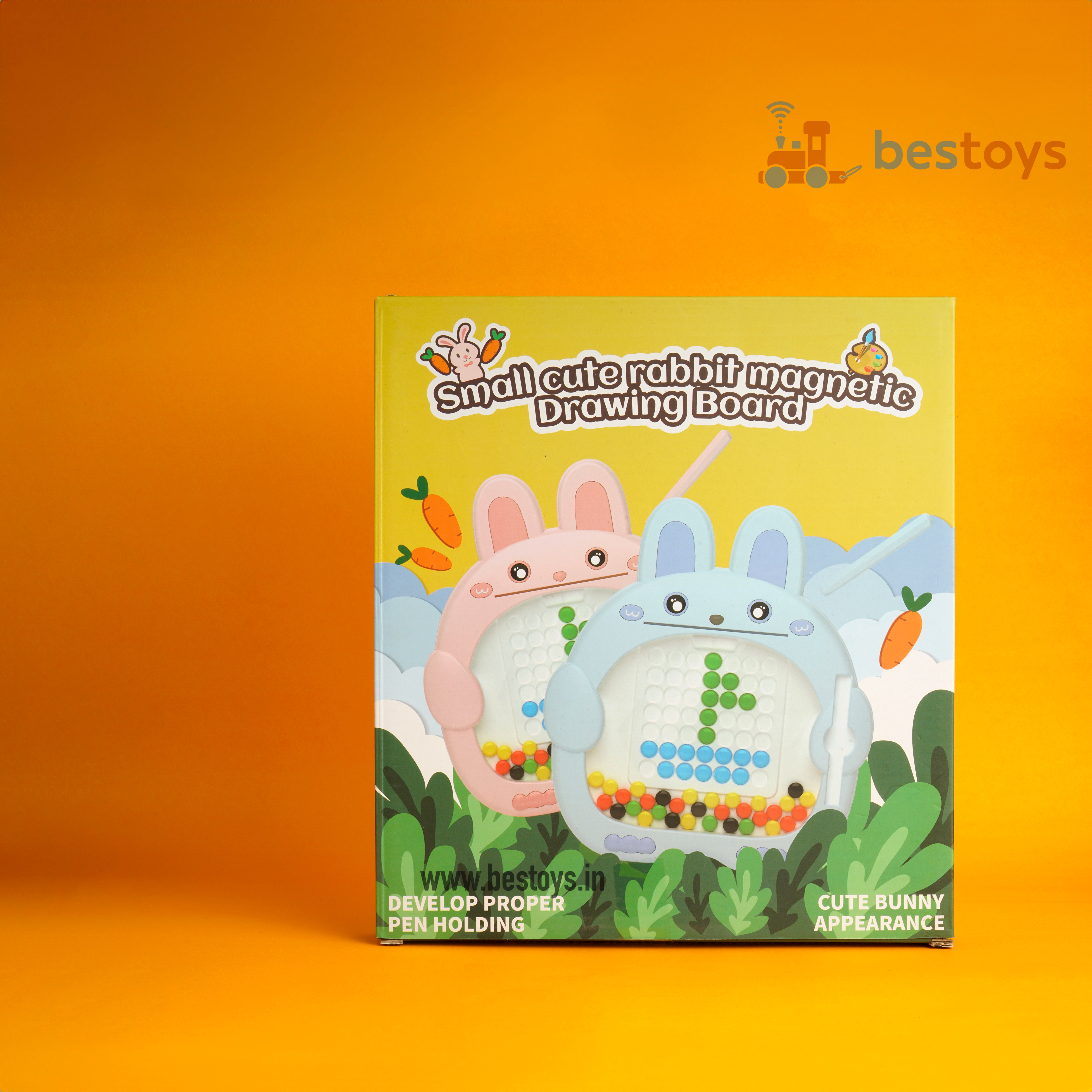 Board White Rabbit Toy Small Cute Rabbit-Magnetic Drawing Board | Size: 29cmX26cm – Bestoys ...