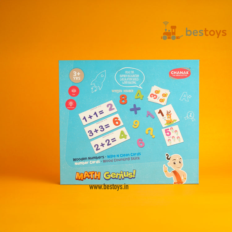 Math Genius | Learn & Write Phonics | Early Math Skill Booster Kit