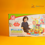 Gears & Building Blocks | 81 pieces | Gears Rotate automatically