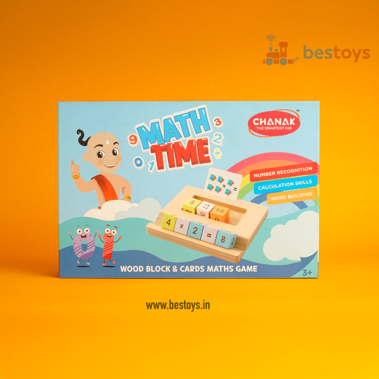 Math Time | Number Recognition | Calculation Skills | Word Building | Box Size: 21.5cmX14.5cmX6cm