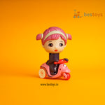 Cycling Girl- Cute Toy | Smart Toy | Pink