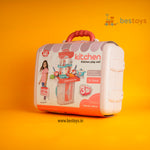 Kitchen Play Set | 3 in 1|Easy to carry | Size: 22cmX27cmX10cm