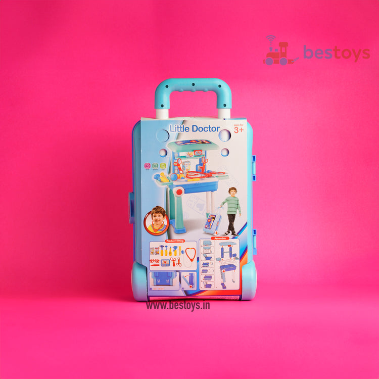 Little Doctor Set | Easy to carry with trolley | Length-53CM/Breadth-24.5CM/Height-63CM