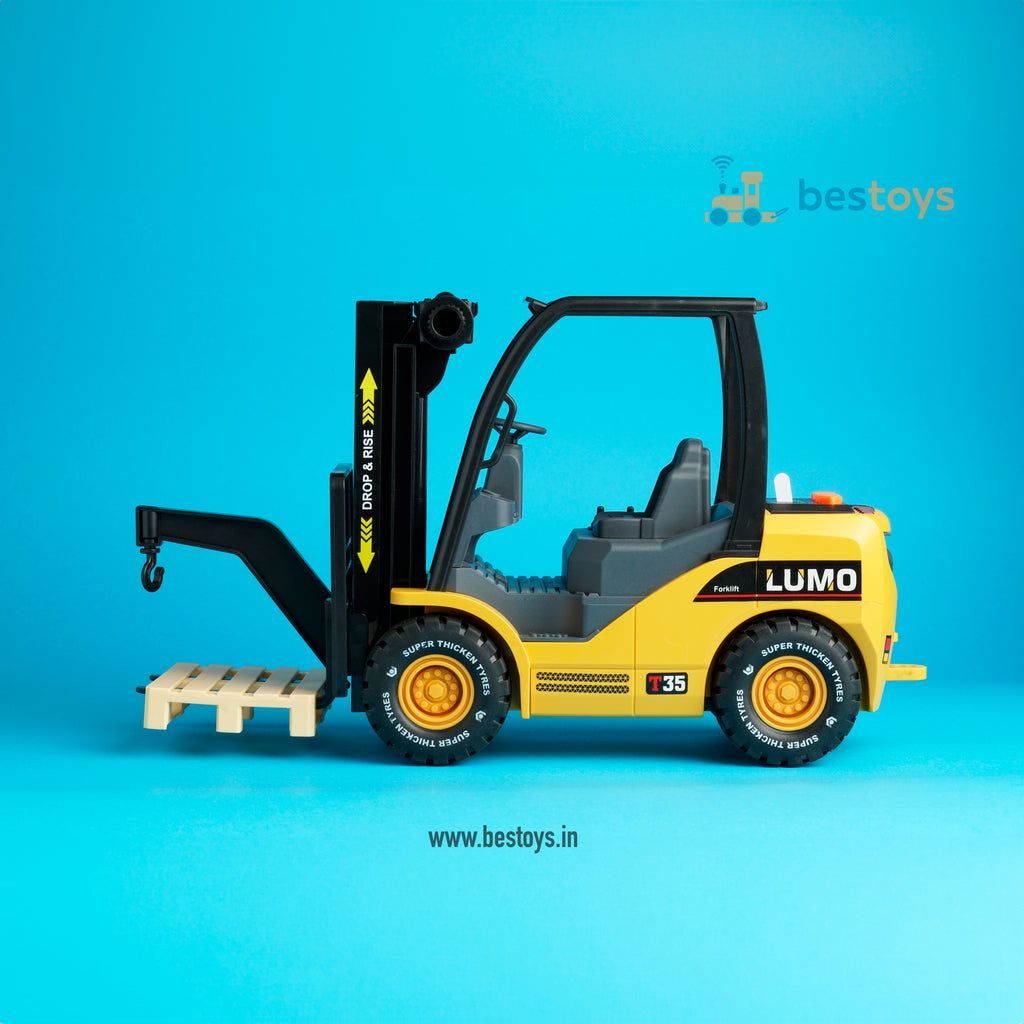 Engineering Truck-Fork Lift | Smart toy | Music & Sound | Inertia Car series