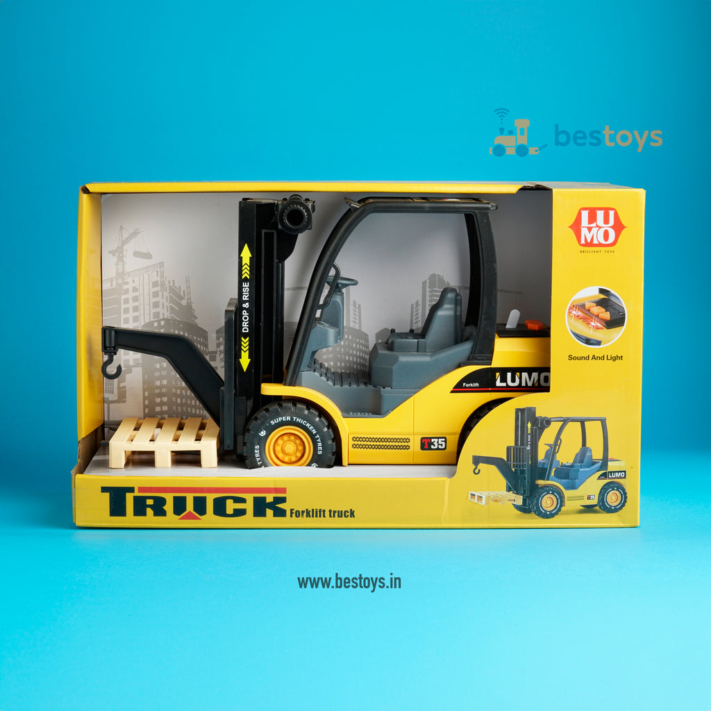 Engineering Truck-Fork Lift | Smart toy | Music & Sound | Inertia Car series