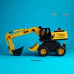 Electric Excavator Truck with Light & Music-Manual ARM Swing - Box Size: 19cmX35cmX14cm