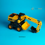 Electric Excavator Truck with Light & Music-Manual ARM Swing - Box Size: 19cmX35cmX14cm