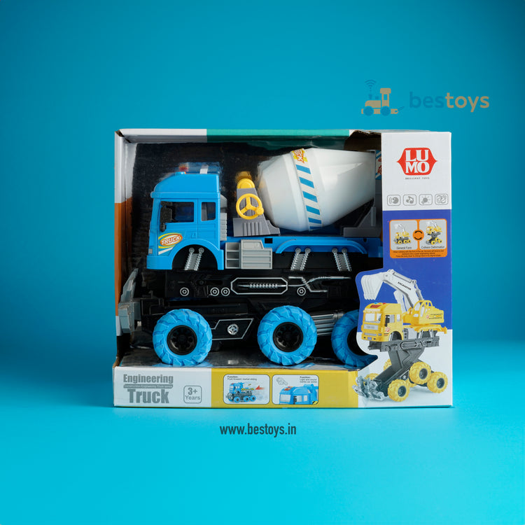 Engineering Truck-Mixer Truck | Smart toy | Music & Sound | Inertia Car series