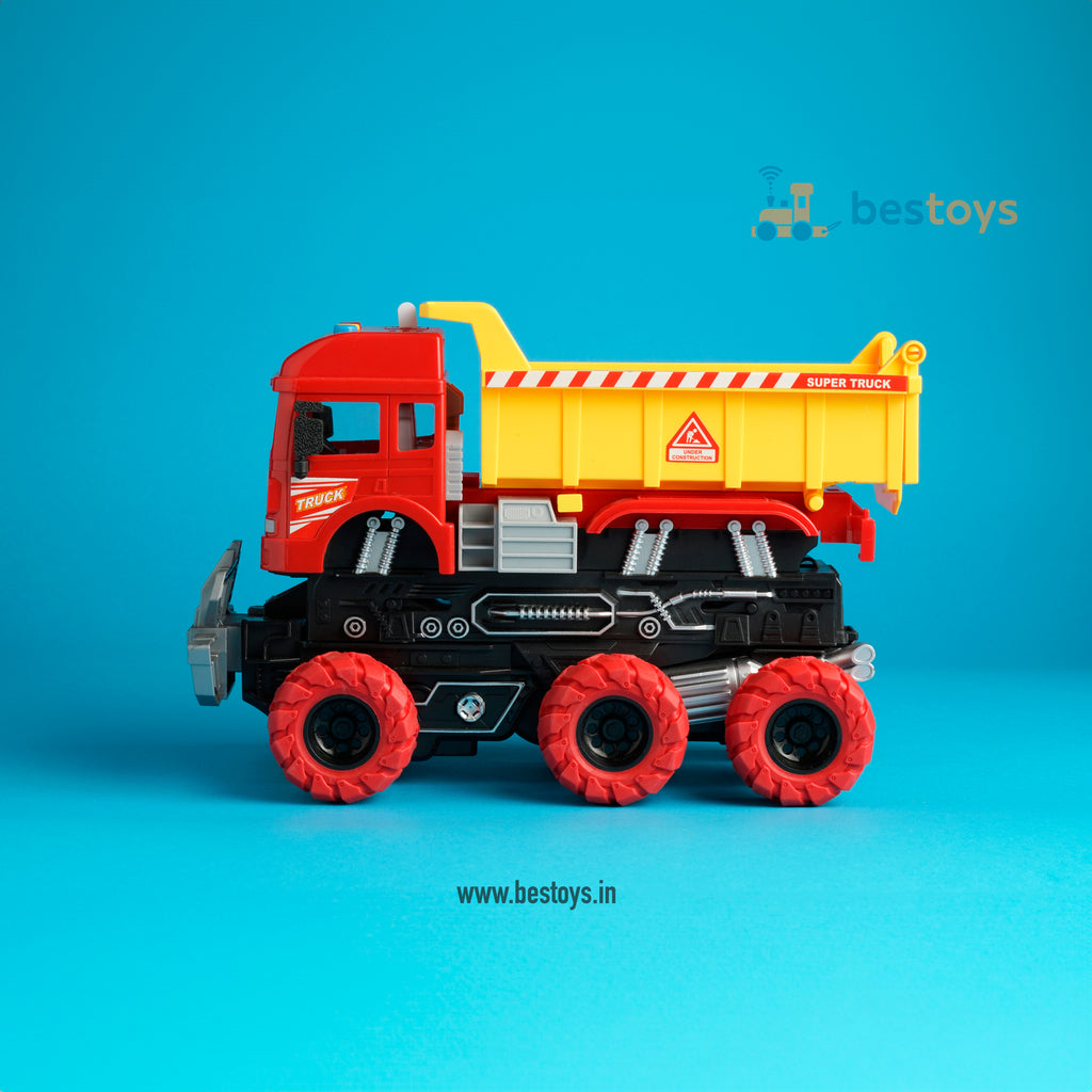 Engineering Truck-City Service Deform Truck | Smart toy | Music & Sound | Inertia Car series