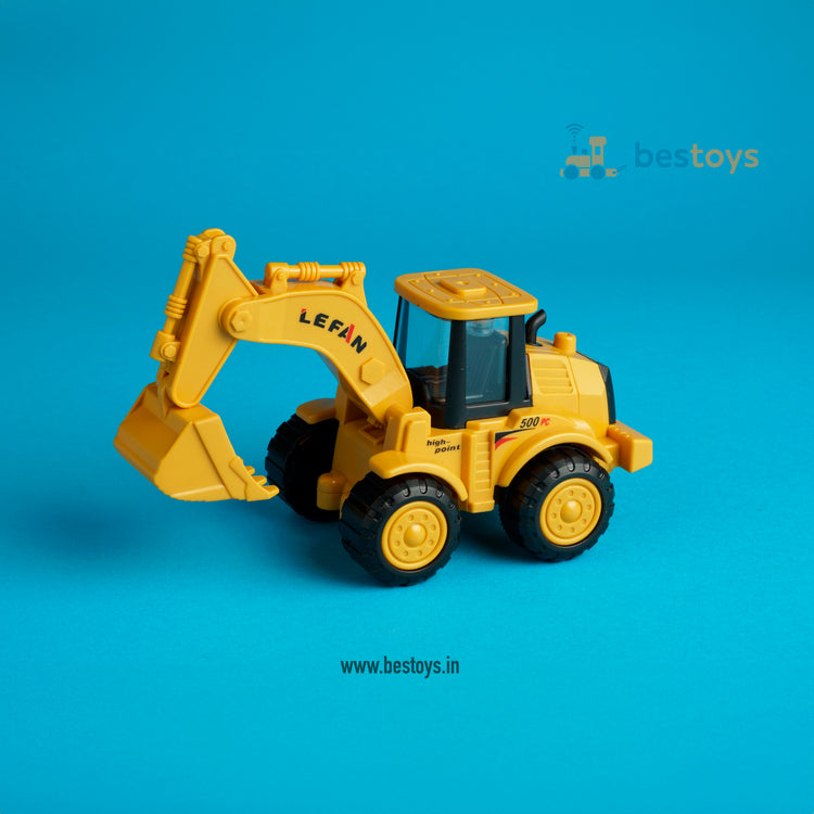 Engineering Truck-Back Hoe Loader | Smart toy | Music & Sound | Inertia Car series