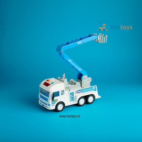 City Service Truck-Ladder Truck | Smart toy | Music & Sound | Inertia Car series