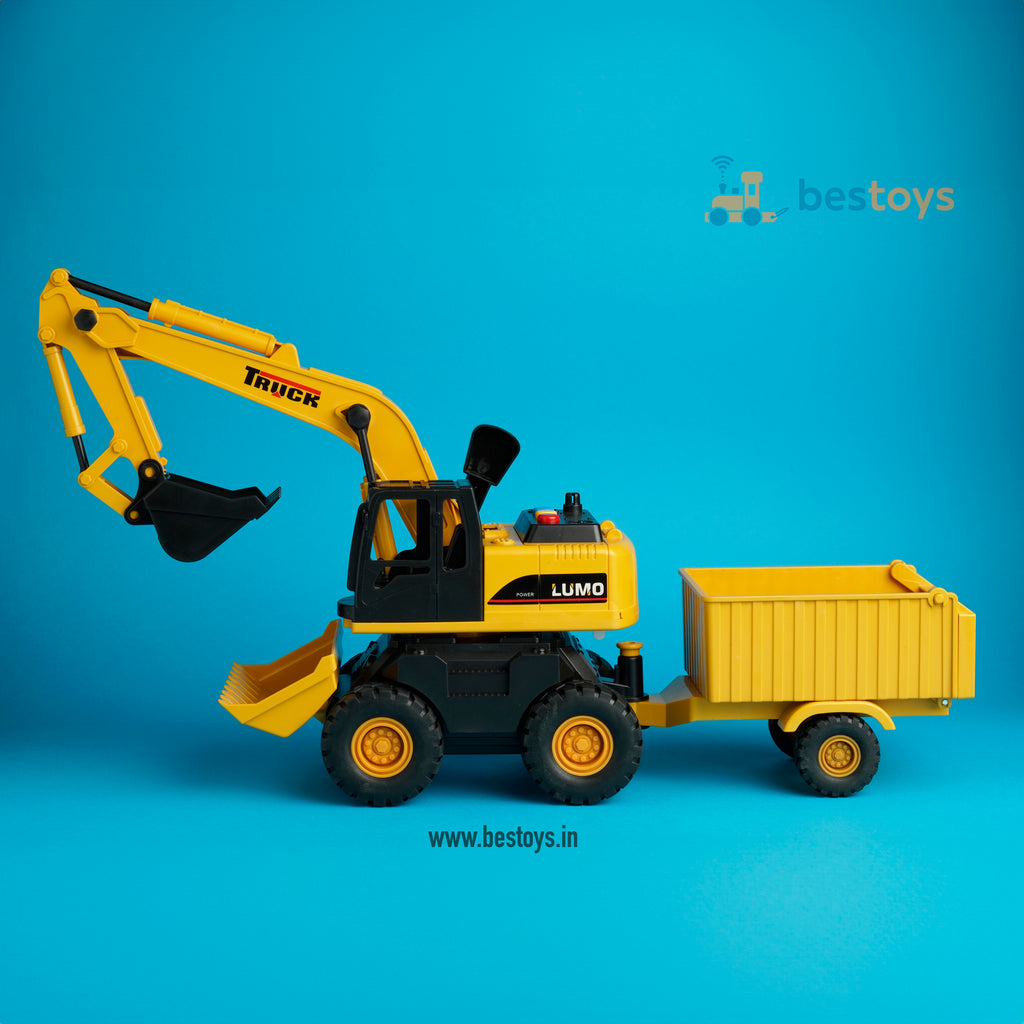 Engineering Truck-Excavator_with_loader | Smart toy | Music & Sound | Inertia Car series