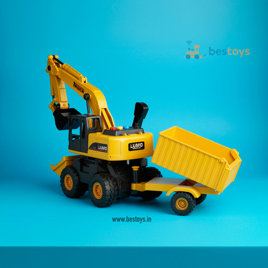 Engineering Truck-Excavator_with_loader | Smart toy | Music & Sound | Inertia Car series