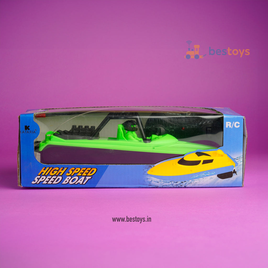 RC Water Speed Boat-Green