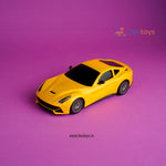 Masserati Reality Racing Car-Mini [1:24]-Yellow