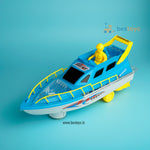 Boat Speed with Flashing Lights & Sound and Action Reaction | Battery Operated-Box Size: 14cmX32cmX10cm