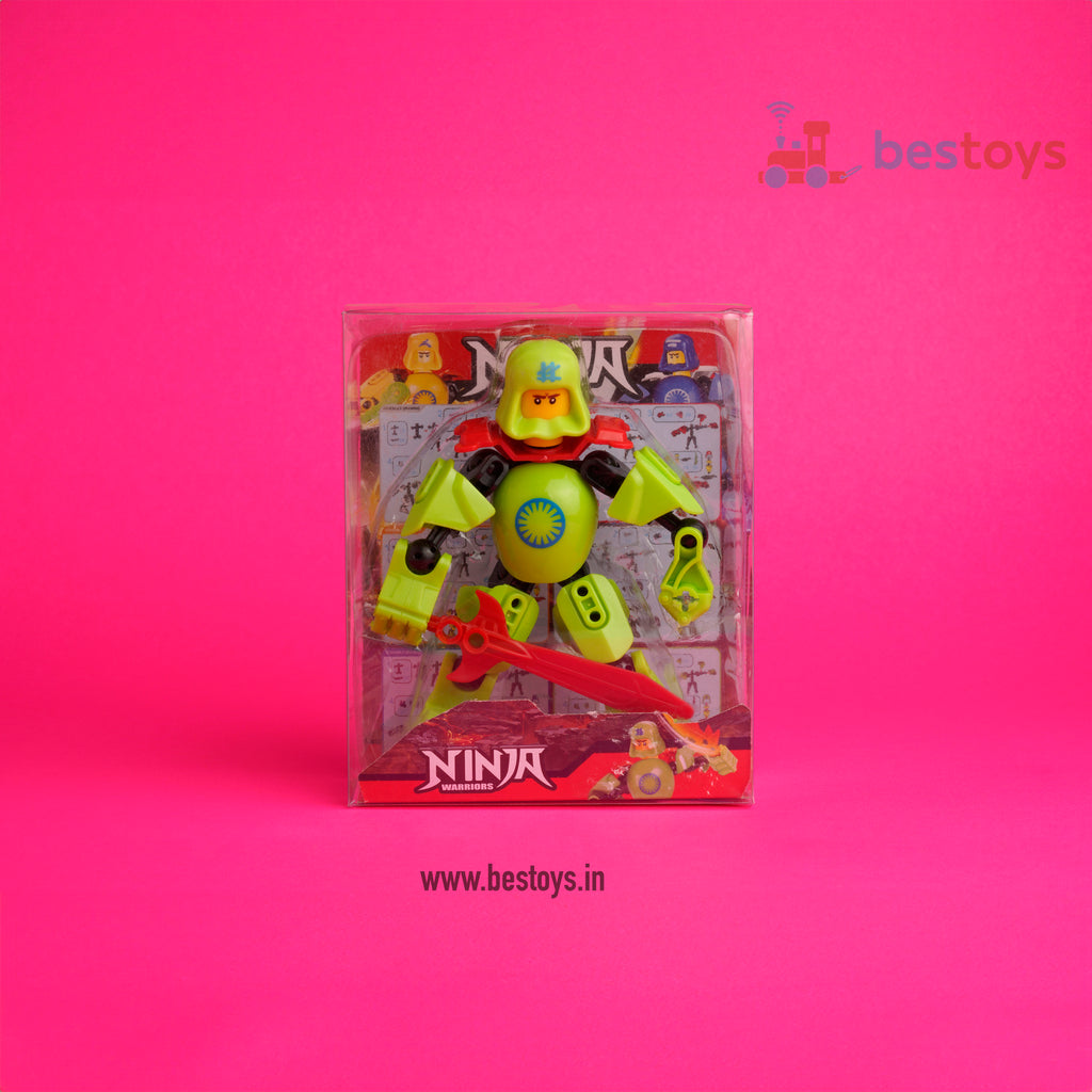 NINJA Warriors ROBOT | Box Size: 14cmX11.5cmX5cm