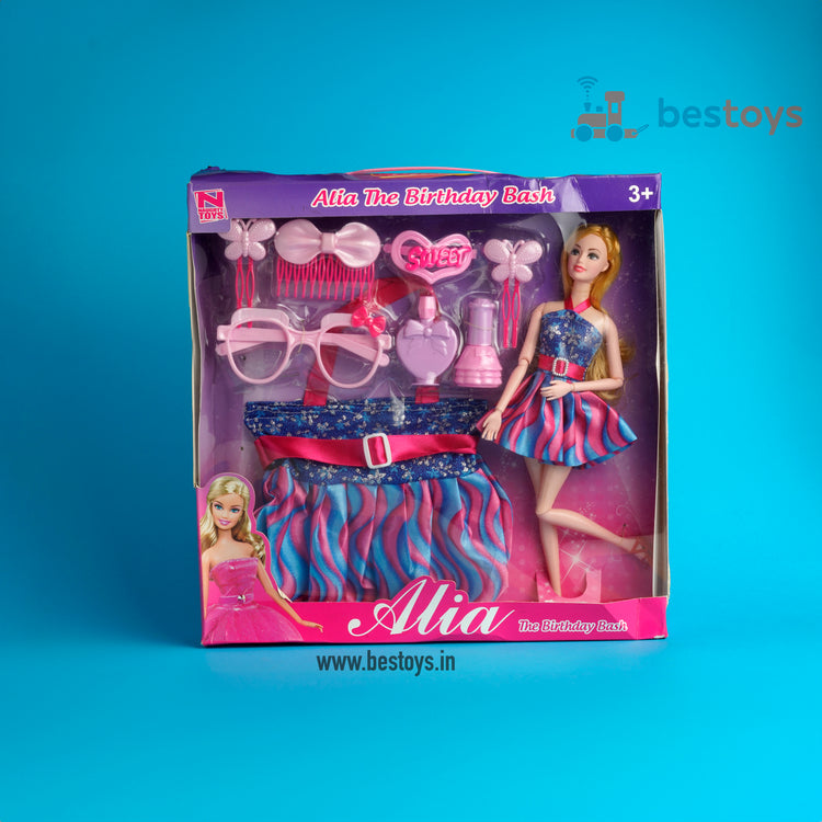 Doll Alia The Birthday Bash | Box Height: 32cm|Doll height: 28cm