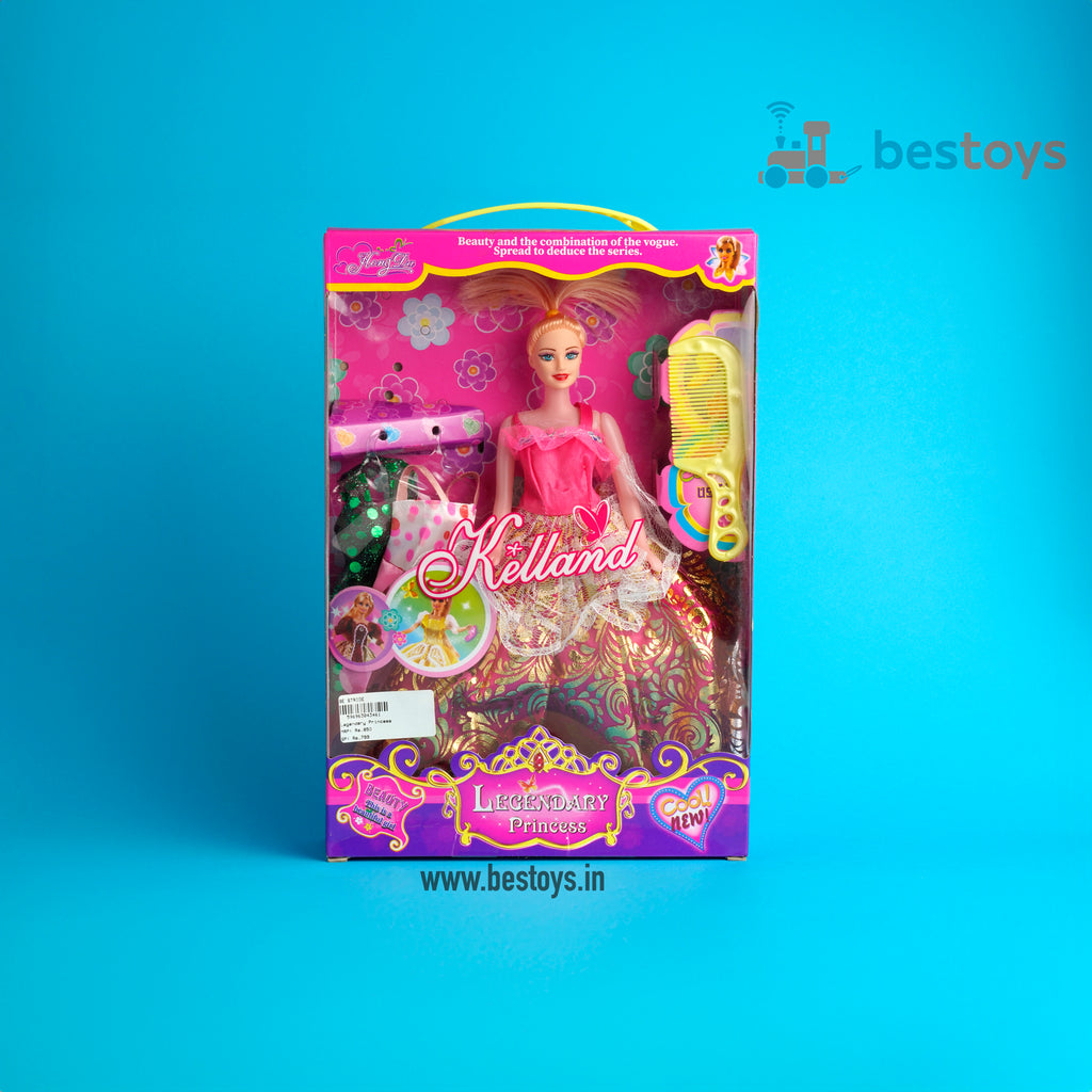 Doll Kelland Legandary Princes | Box Height: 32cm|Doll height: 28cm