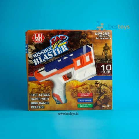 ZAP Gun-Mission Blaster 3X Power | Box Size: 29cmX31cmX5cm