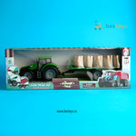 Farm Truck Set | Inertia Farm Tractor with trolley loads and doors open